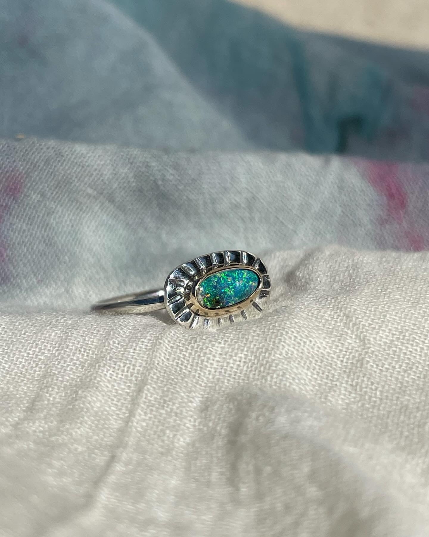Boulder Opal Ring (size M)