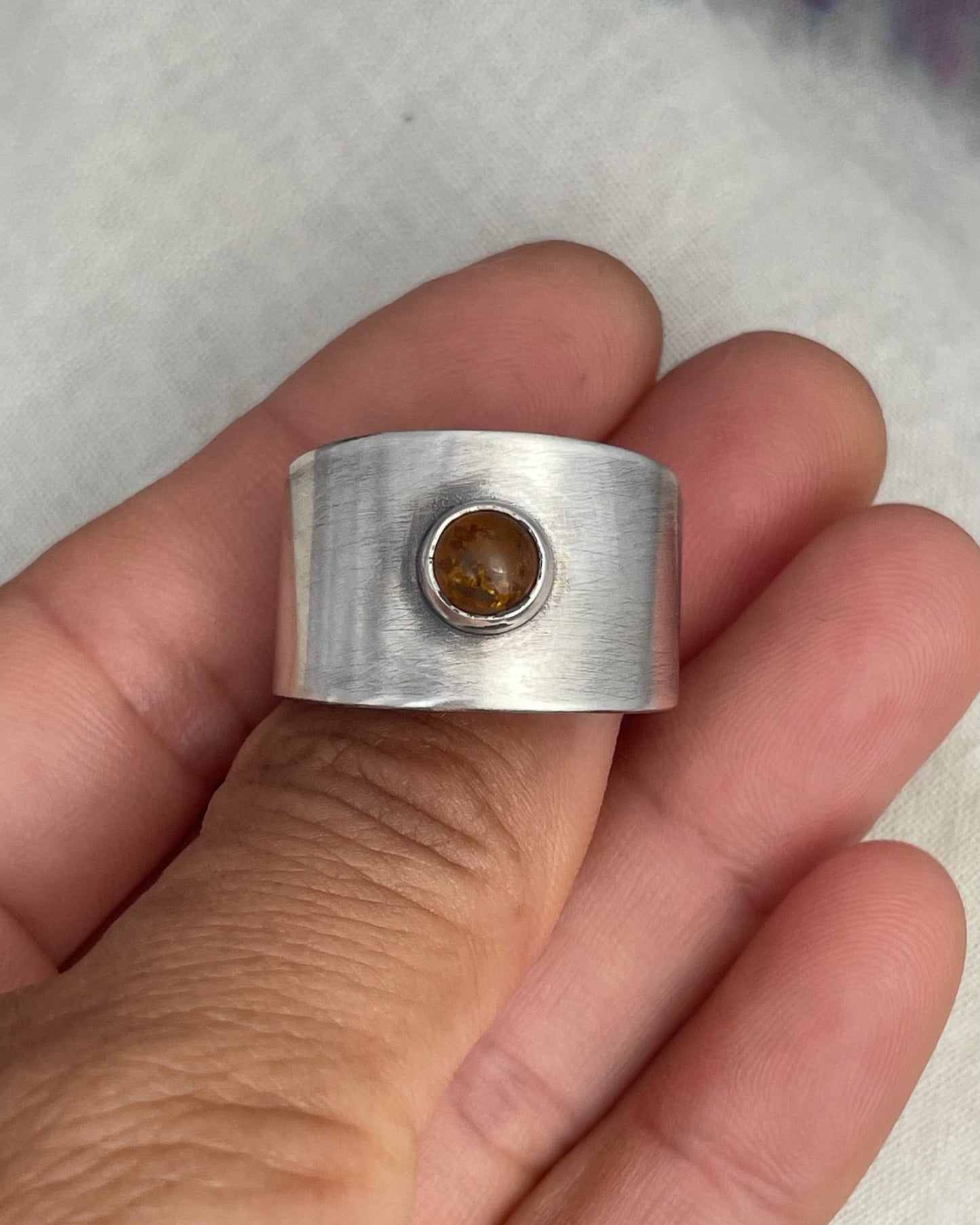Amber ring