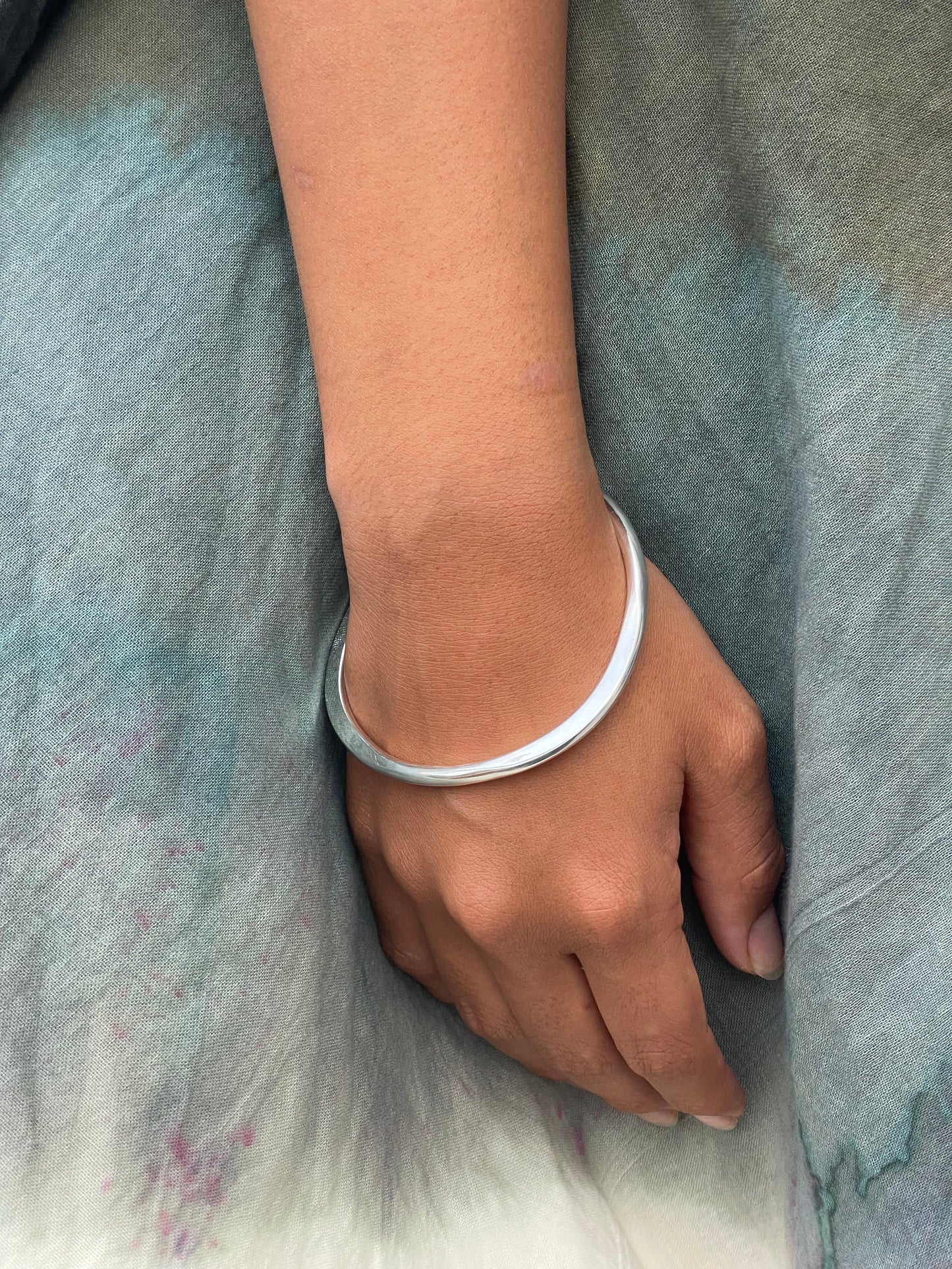 4mm Solid Sterling Silver Bangle