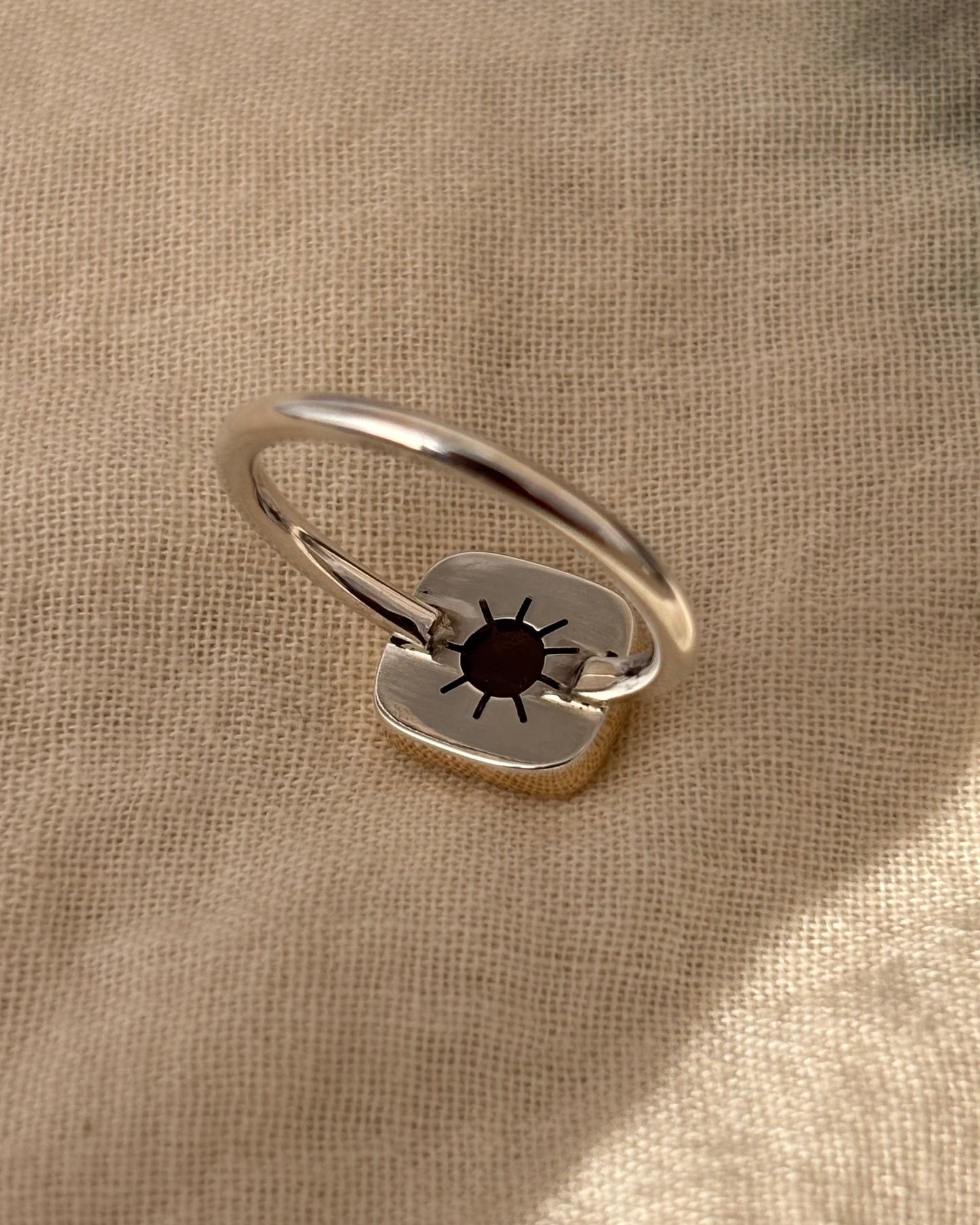 Cosmic Pastel Boulder Opal Ring