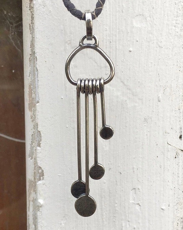 Sterling Silver Drop Pendant