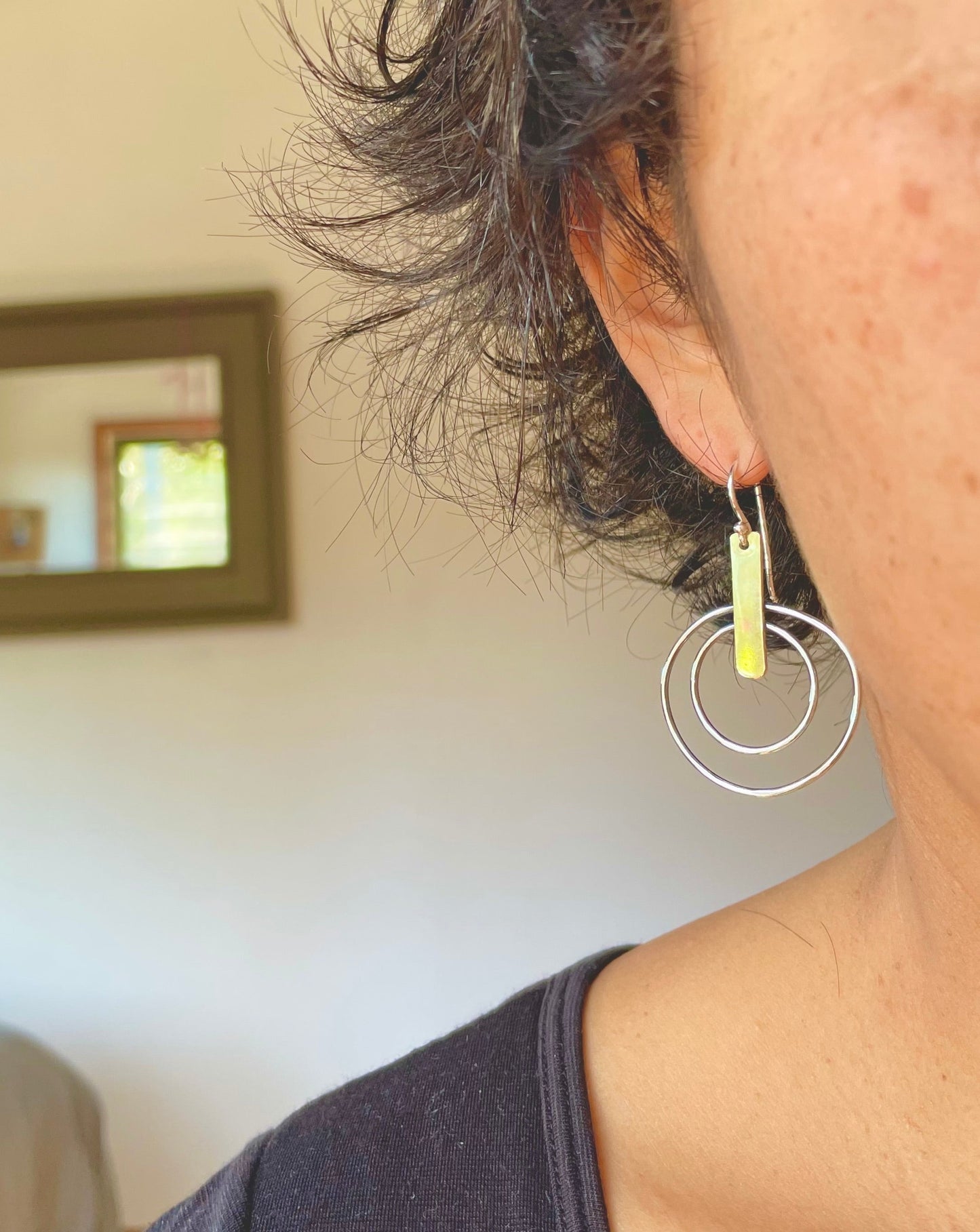 Crop Circle Earrings