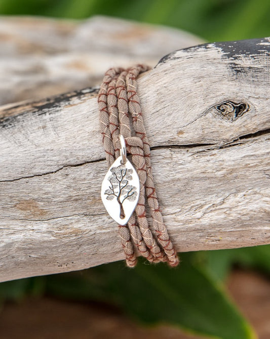 Leaf shape Tree Earrings