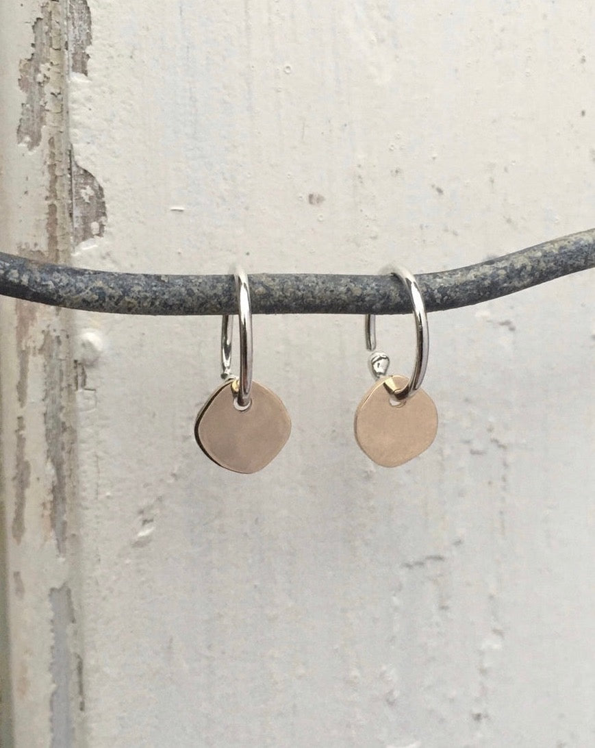 Silver sleepers with Gold plate