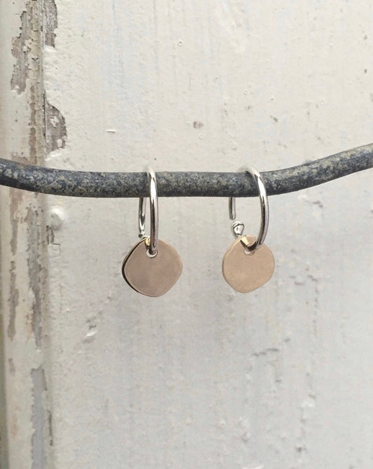 Silver sleepers with Gold plate