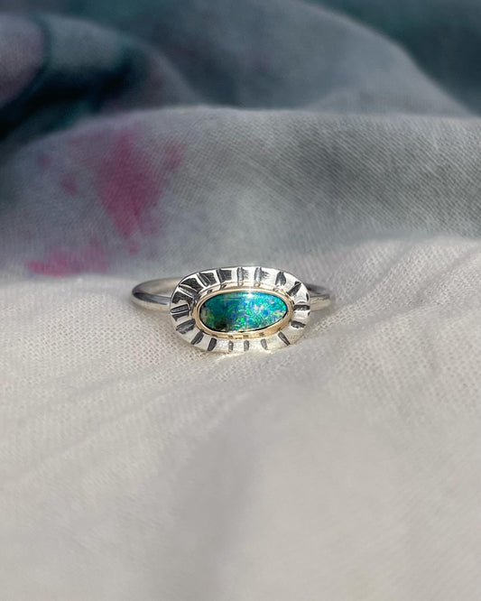 Boulder Opal Ring (size M)