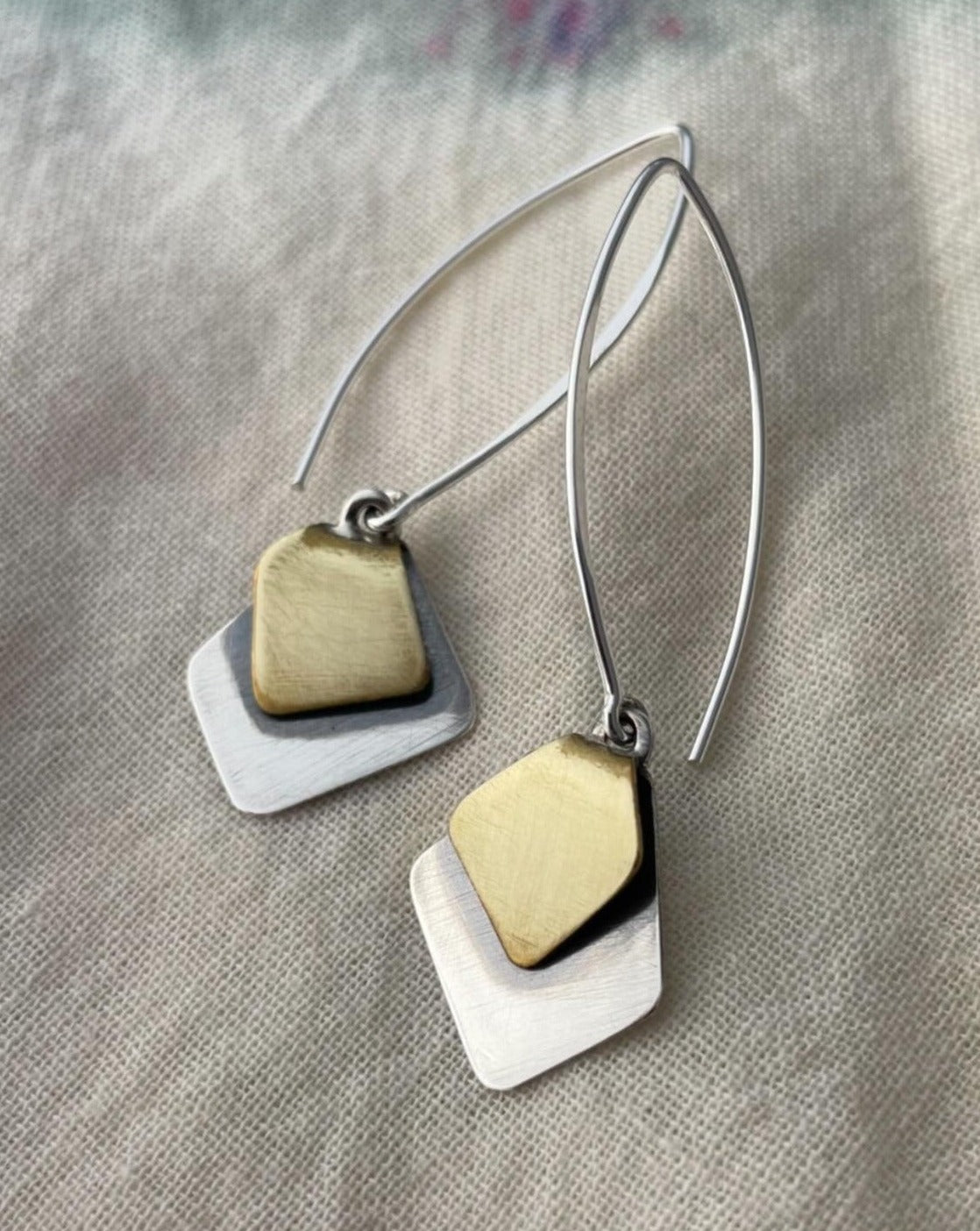 Modern Square Earrings