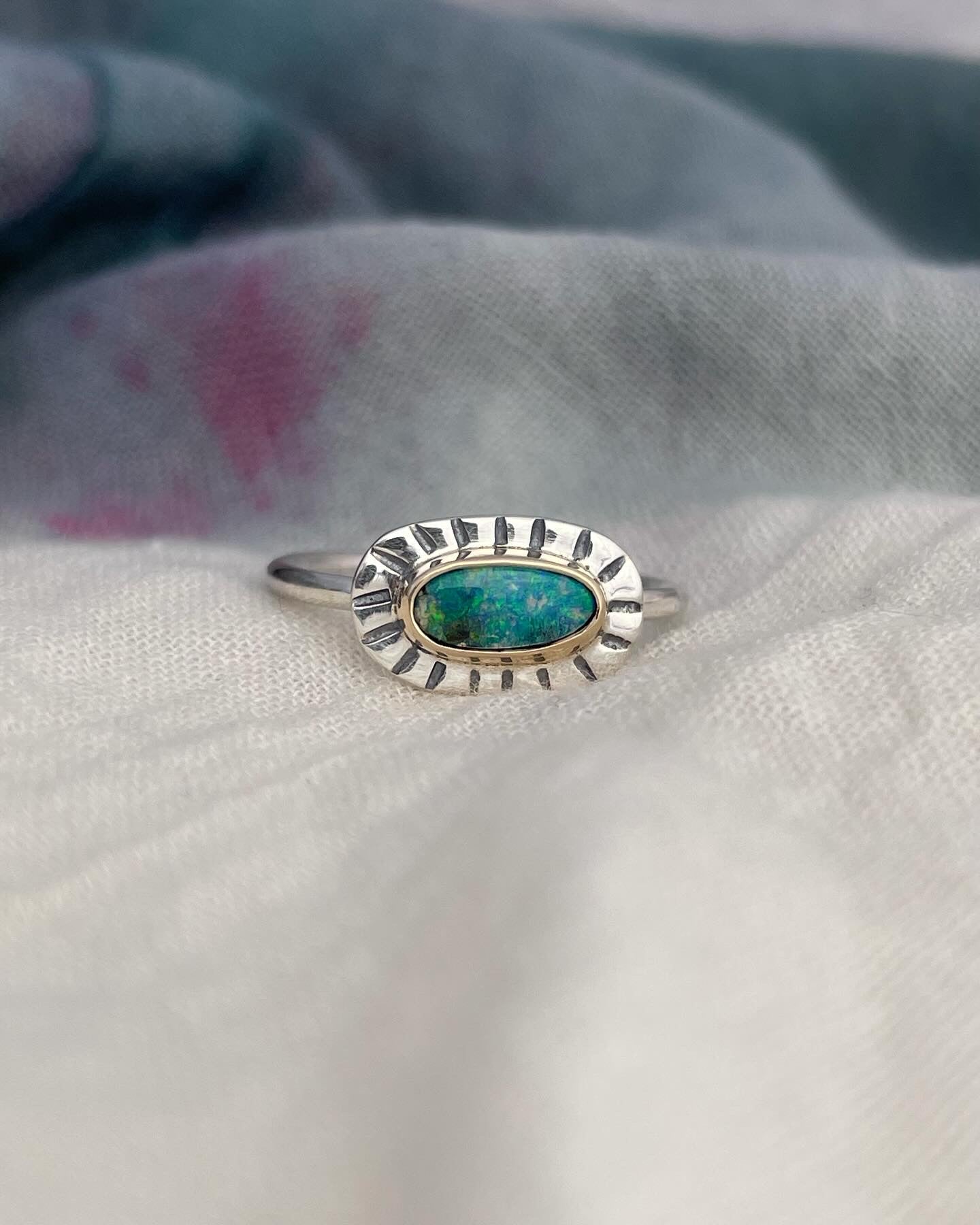 Boulder Opal Ring (size M)