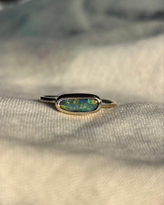 Stardust Opal Ring